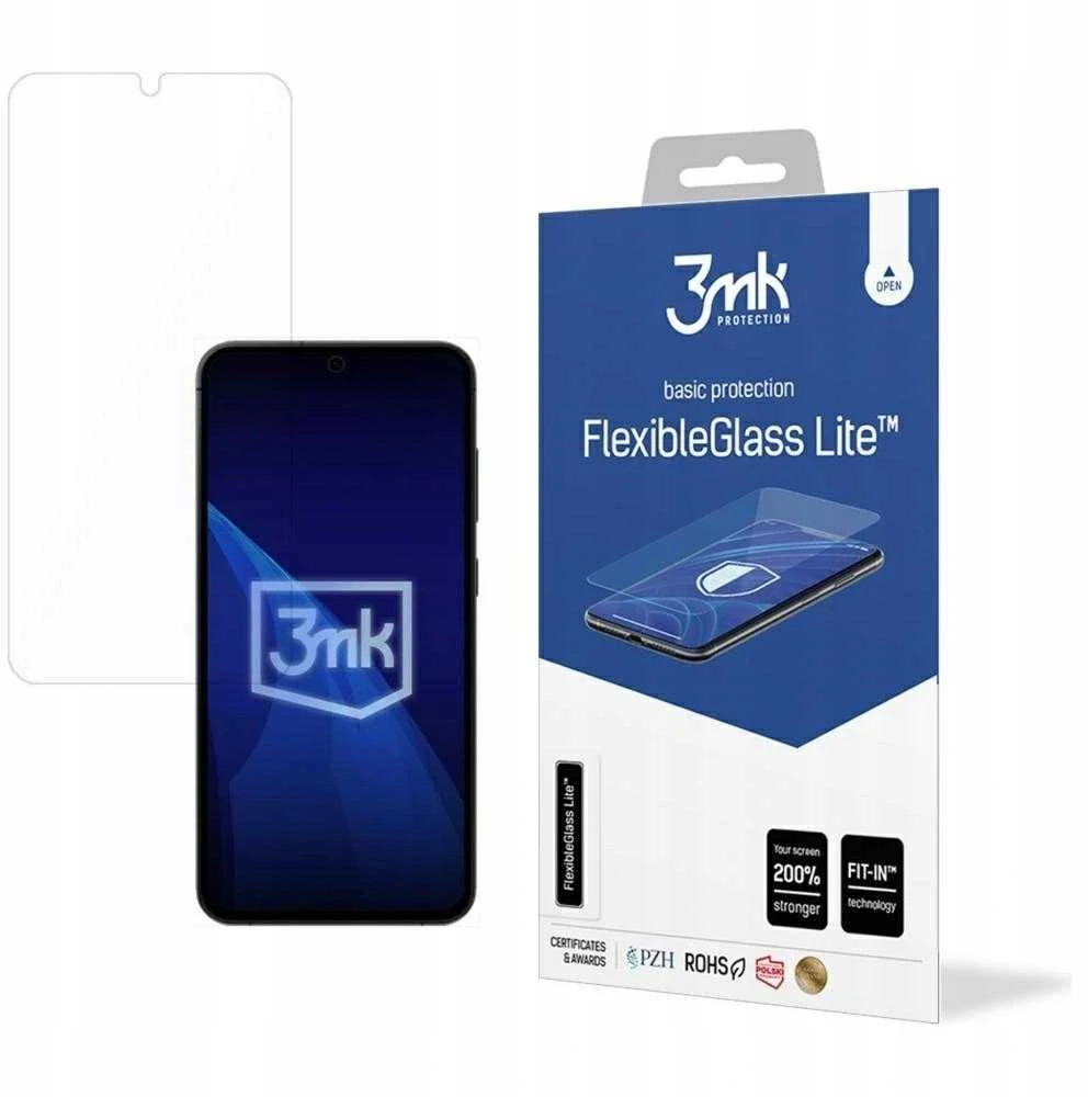 Hibridinis stiklas 3mk FlexibleGlass Lite Samsung Galaxy S25