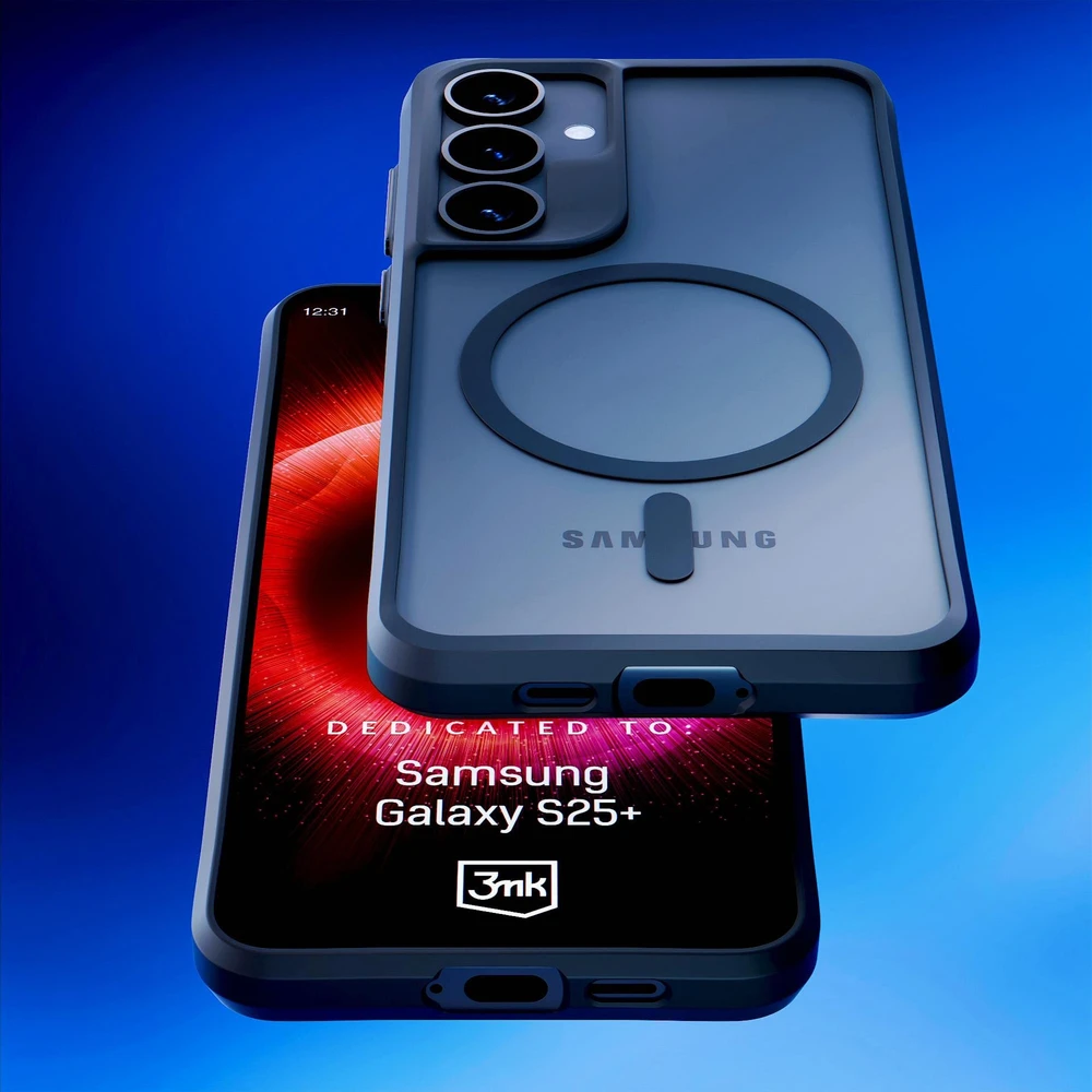 3mk Satin Armor MagSamsung Galaxy S25 Plus - dėklas telefonui skaidrus