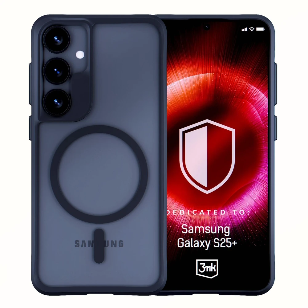 3mk Satin Armor MagSamsung Galaxy S25 Plus - dėklas telefonui skaidrus