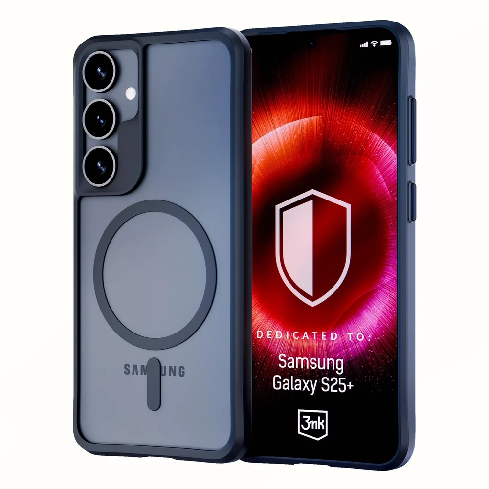 3mk Satin Armor MagSamsung Galaxy S25 Plus - dėklas telefonui skaidrus