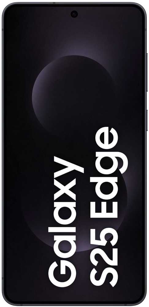 Išmanusis telefonas Samsung Galaxy S25 Edge S937 5G Dual Sim 12GB RAM 512GB – Titanium Jetblack
