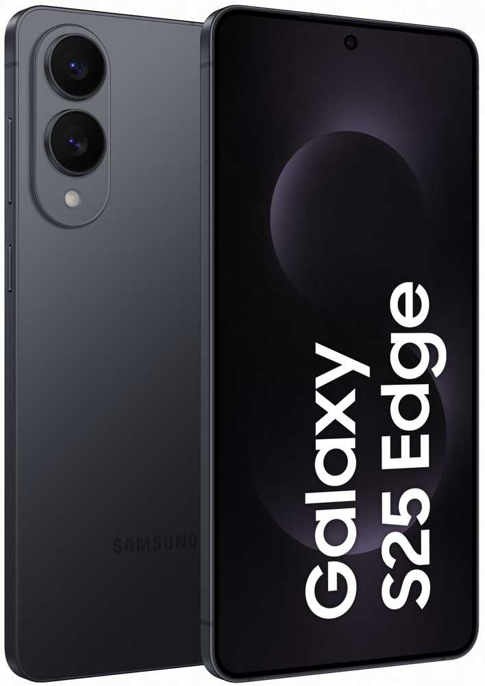 Išmanusis telefonas Samsung Galaxy S25 Edge S937 5G Dual Sim 12GB RAM 512GB – Titanium Jetblack