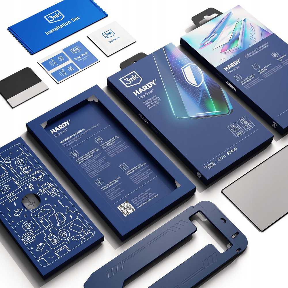 Samsung Galaxy S25 Ultra - 3mk HARDY Ultra stiklas