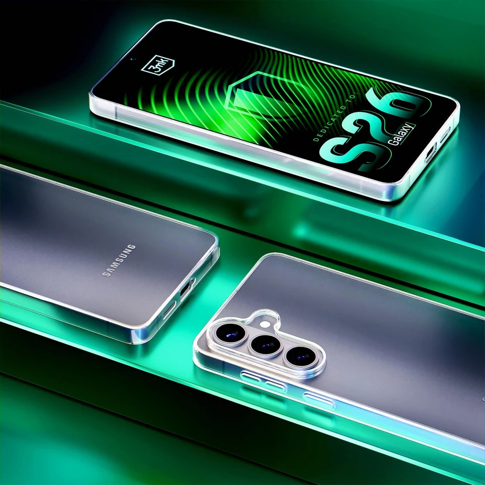 Dėklas 3mk skaidrus dėklas 1,2mm Samsung S942 S26
