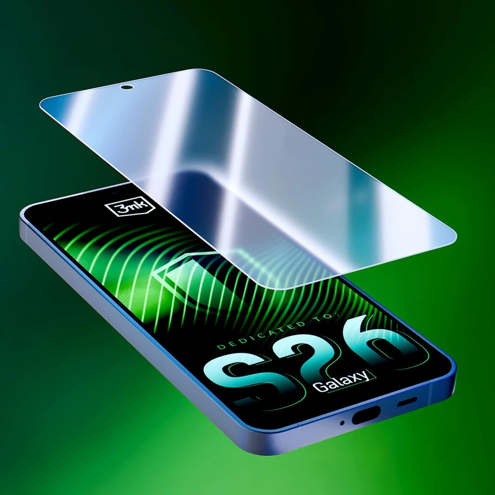 3MK „FlexibleGlass Hybrid Glass“ dėklas „Samsung Galaxy S26“