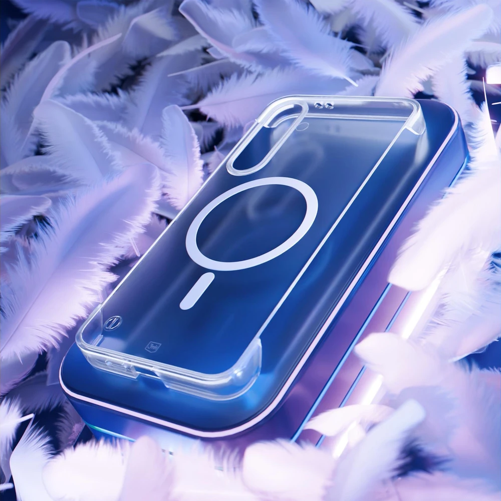 Dėklas 3mk Just20g MagCase, skirtas Samsung Galaxy S26 Pro - skaidrus