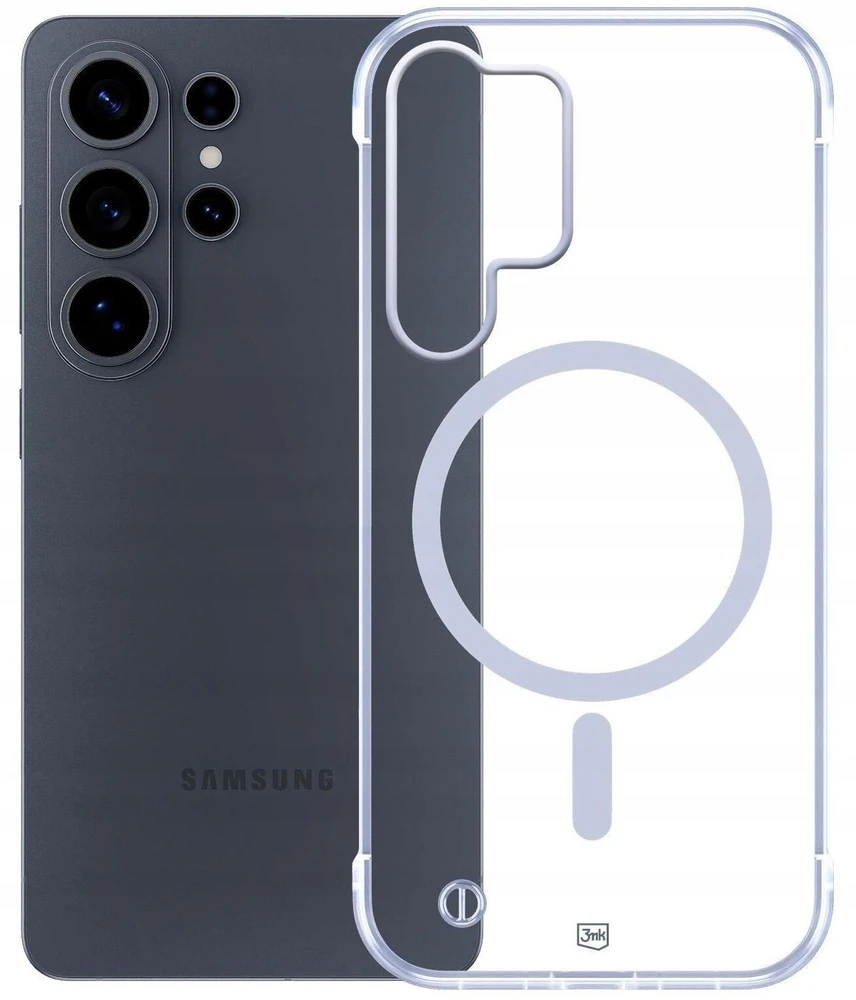 Dėklas 3mk Just20g MagCase, skirtas Samsung Galaxy S26 Ultra - skaidrus