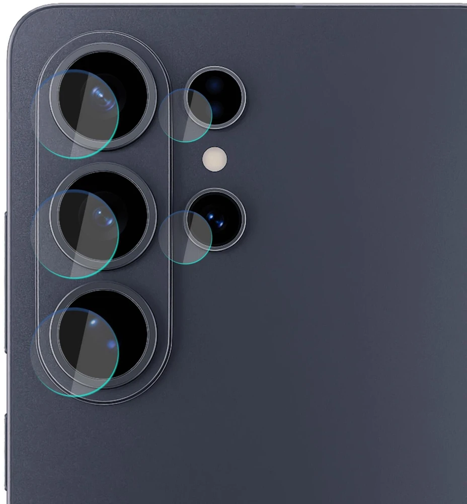 Apsauginiai kameros objektyvo sijonai 3MK objektyvo apsauginiai sijonai „Samsung Galaxy S26 Ultra“ 4 vnt.
