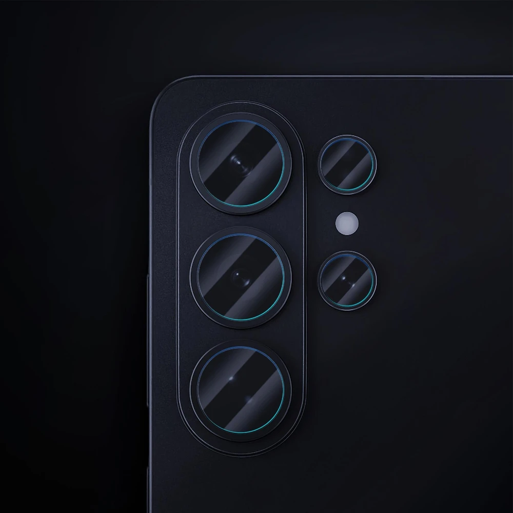 Apsauginiai kameros objektyvo sijonai 3MK objektyvo apsauginiai sijonai „Samsung Galaxy S26 Ultra“ 4 vnt.