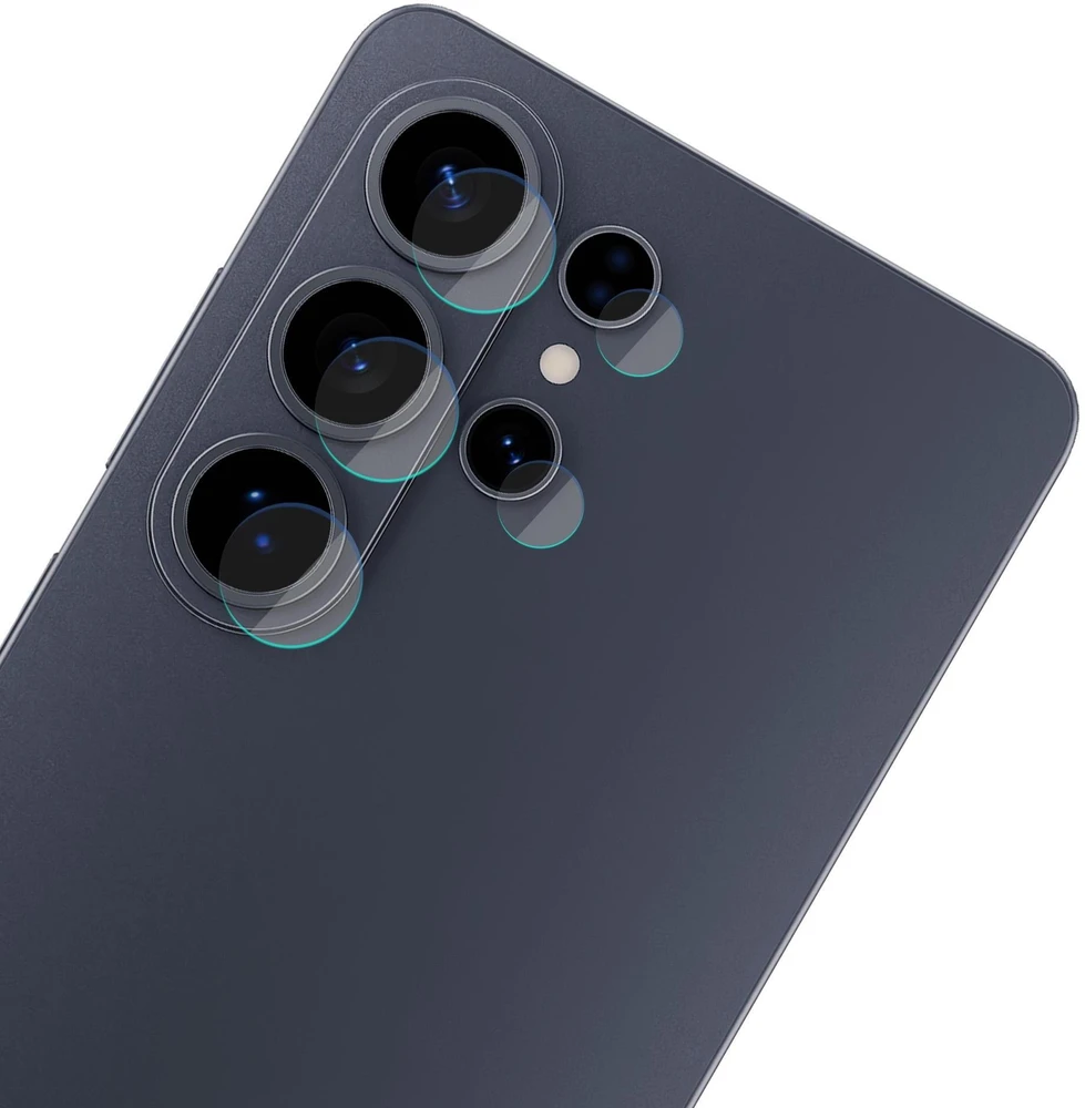 Apsauginiai kameros objektyvo sijonai 3MK objektyvo apsauginiai sijonai „Samsung Galaxy S26 Ultra“ 4 vnt.