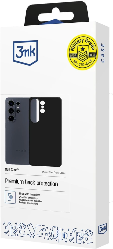 Dėklas 3mk Matt Case Samsung S948 S26 Ultra juodas