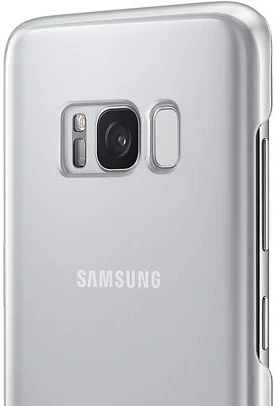 Samsung Galaxy S8+ permatomas dėklas (Violetinis) QG955CVE 