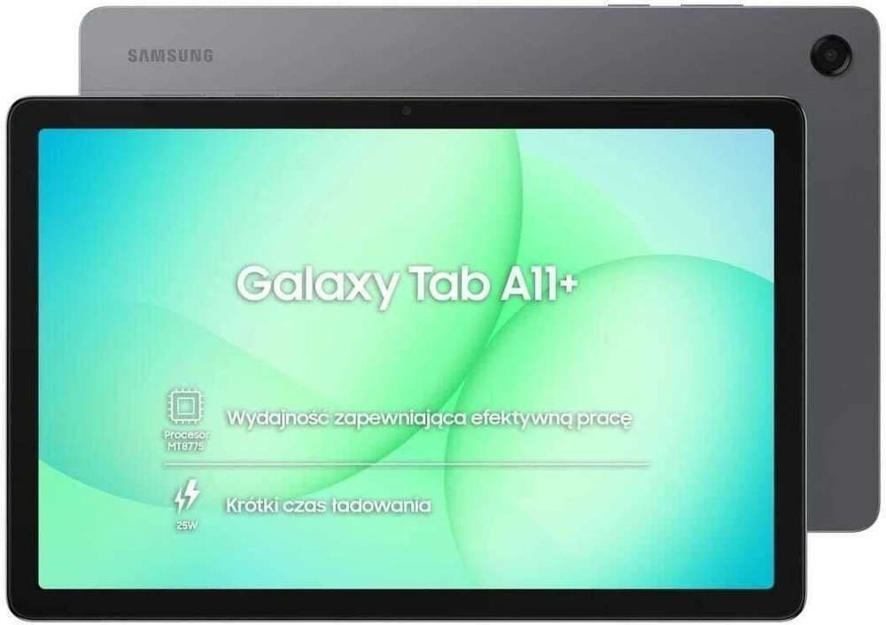 Planšetė Samsung Galaxy Tab A11+ X230 11.0 WiFi 8GB RAM 256GB – Pilkas
