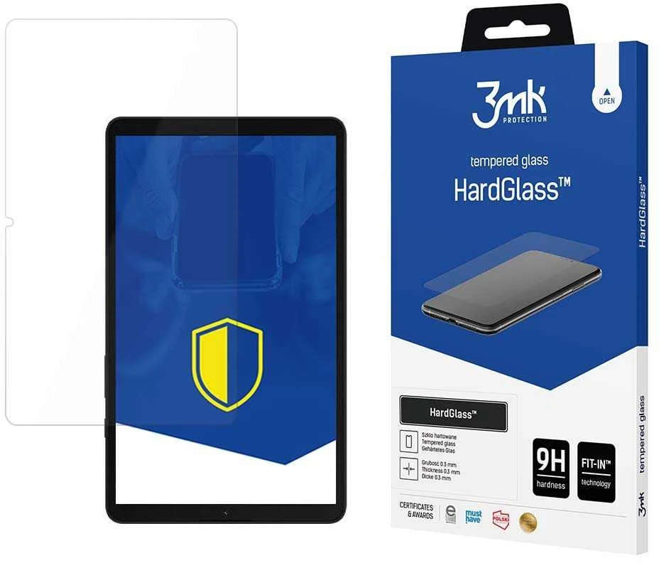 3mk HardGlass™ grūdintas stiklas, skirtas Samsung Galaxy Tab S9 FE+