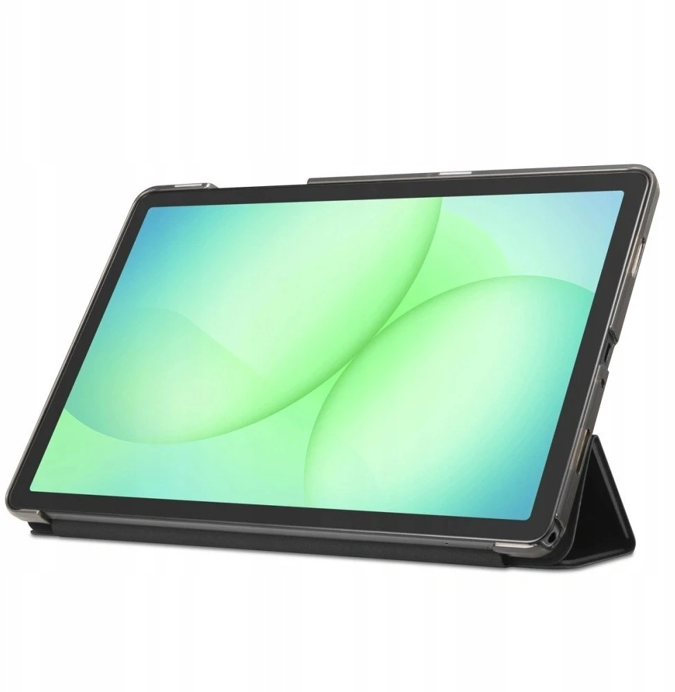 Spigen Smart Fold Galaxy Tab A9 / A11 8.7 X110 / X115 / X133 / X135 matinės juodos spalvos