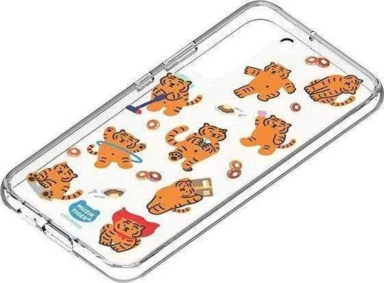 Dėklas 112803 Panel Samsung GP-TOU021HONOW skirta Frame Cover skirta Galaxy S22 Muzik Tiger baltas