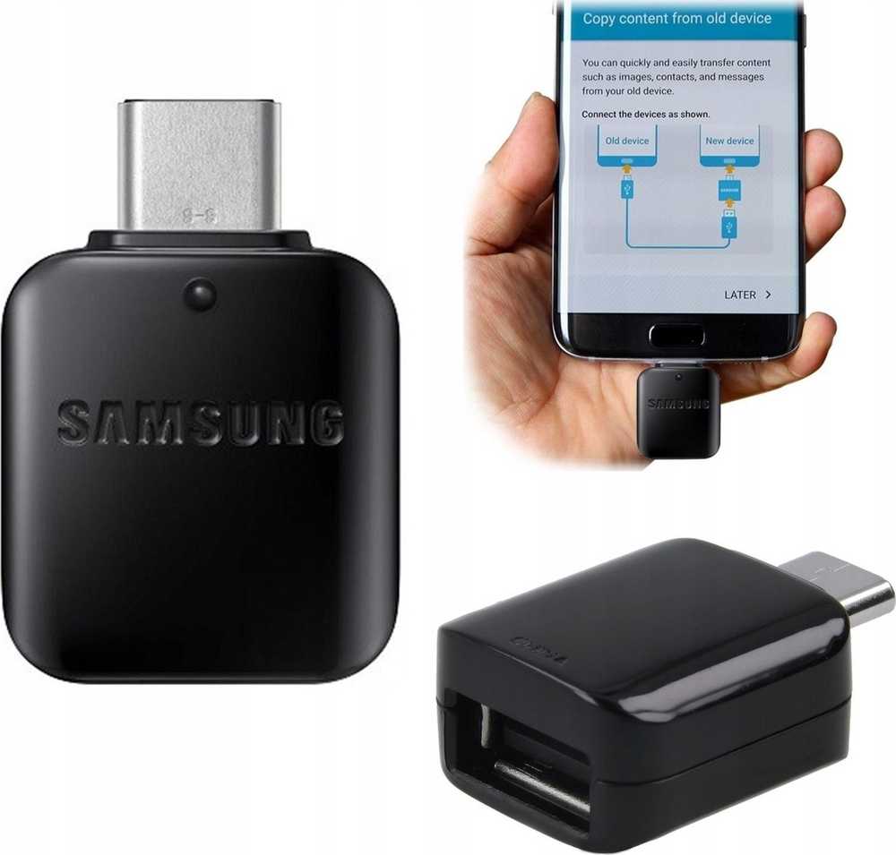 112803 EE-UN930 Samsung USB-C/OTG Adapteris Juodas (Bulk)