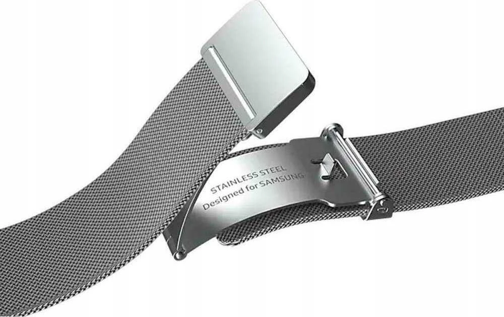 Išmaniojo laikrodžio Samsung Galaxy Watch 4 metalinis dirželis, sidabrinės spalvos, 44mm