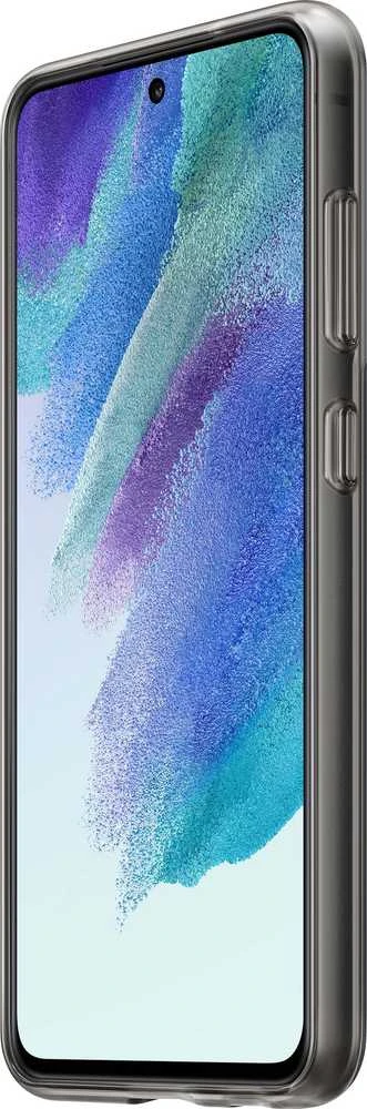 XG990CBE skaidraus dirželio dėklas, skirtas Samsung Galaxy S21 FE Tamsiai pilka (tamsiai pilka)