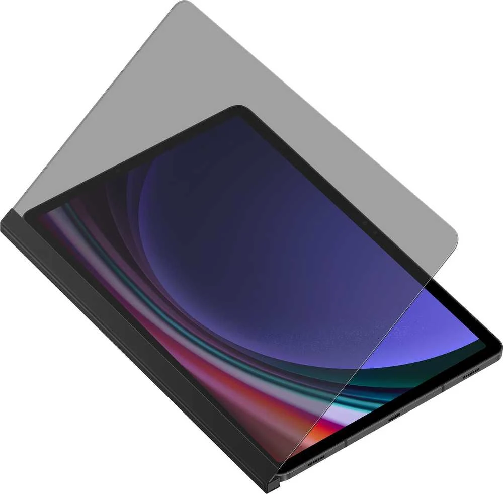 NX712PBE Privacy Screen for Samsung Galaxy Tab S9 / S9FE, Juodas (Juodas)
