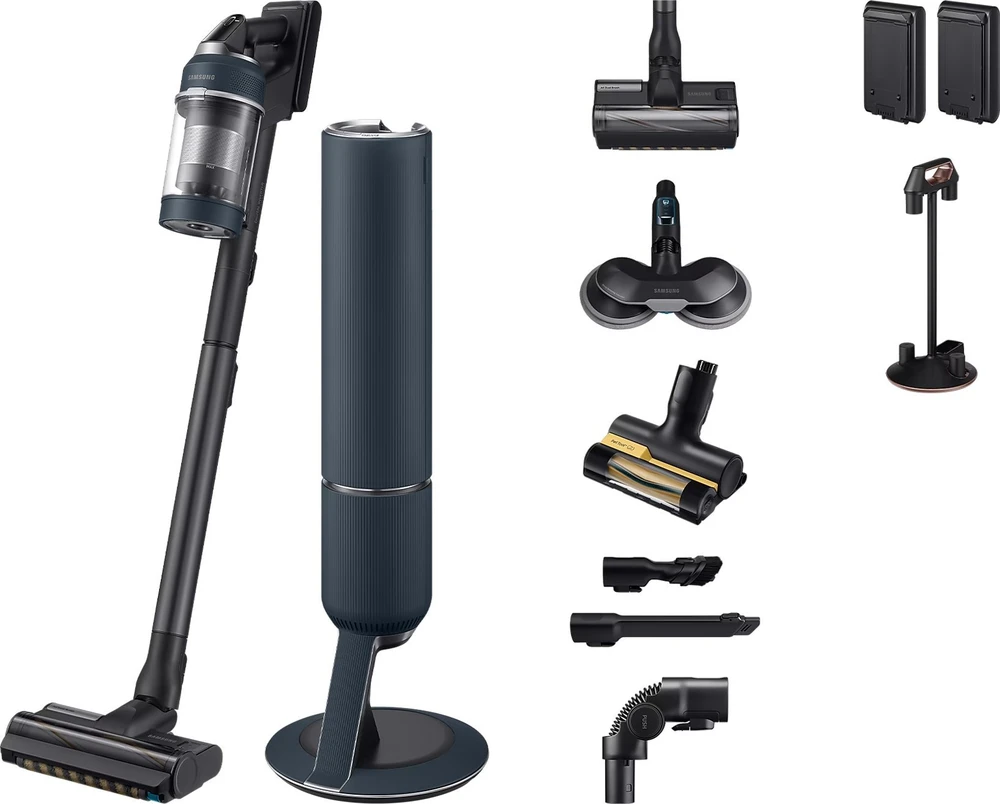 Dulkių Siurblys - Samsung Bespoke Jet Plus Pro Extra 210W 120min Veikimo Laikas 0.5L