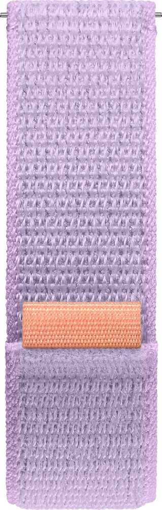 SVR93SVE medžiaginė apyrankė 20 mm (plona, S/M), skirta Samsung Galaxy Watch6/Watch5, levanda (levandų spalva)