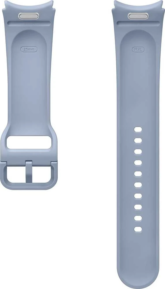 112803 Apyrankė Sport Band Samsung ET-SFR94LLEGEU Watch6 20mm M/L mėlynos spalvos