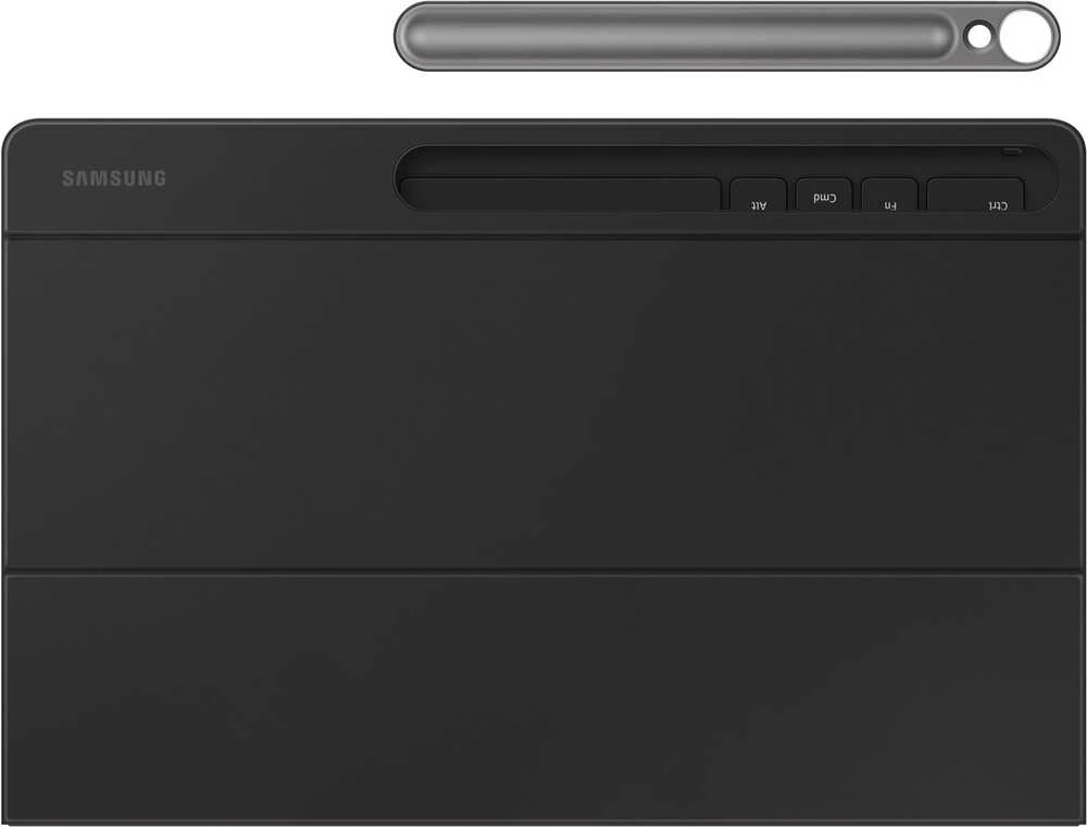 Samsung Galaxy Tab S10 FE+ Book Cover Keyboard Slim AI Key Juodas