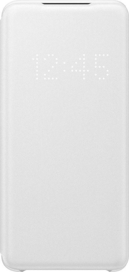 Dėklas NG980PWE LED vaizdo dangtelis, skirtas Samsung Galaxy S20 (Baltas)