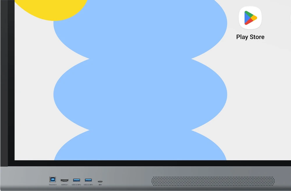 Monitorius „Samsung WAFX-P“ elektroninė plokštė WA75FX-P, 75 colių įstrižainės „Android“, 15, EDLA, aštuonių branduolių procesorius, 16 GB RAM, 128 GB atminties, UHD IR lietimui jautrus ekranas, 3xHDMI, USB-C, PD, 65 W, 48 megapikselių.