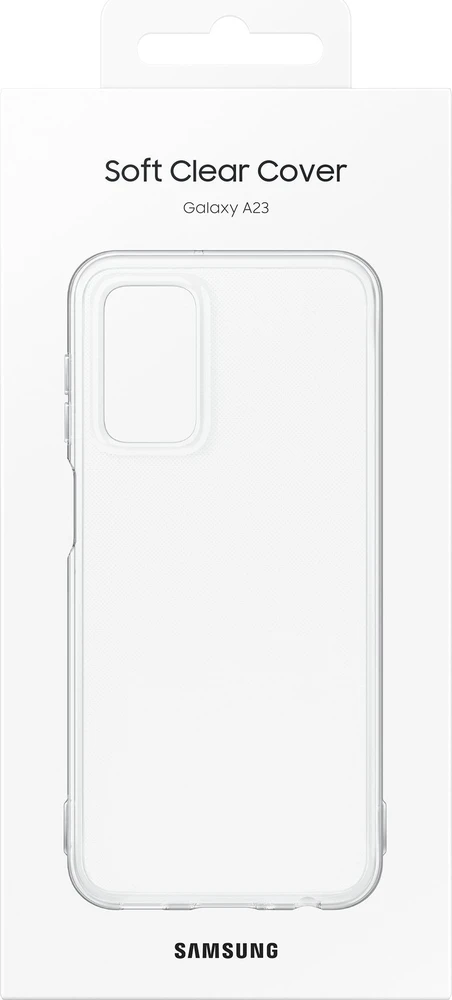 Dėklas „Samsung Galaxy A23 5G“ minkštas skaidrus dangtelis, skaidrus