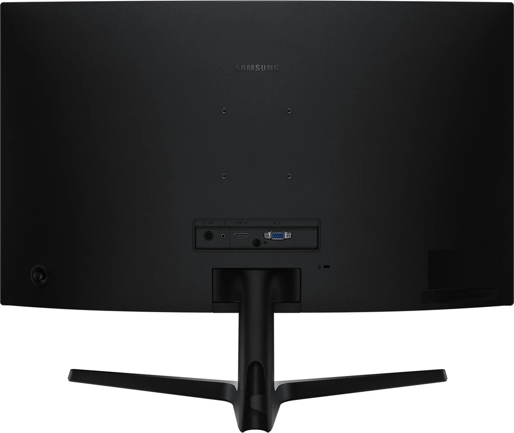 Monitorius Samsung 27" LS27D392GAUXEN, Išlinkis: 1800R, Įstrižainė (coliai): 27, Įstrižainė (cm): 68,58, Kraštinių santykis: 16:9, Ekranas: VA, Raiška: 1920x1080, Atnaujinimo dažnis: 100Hz, Atsako laikas (GtG): 4ms, Ryškumas (maks.): 250 cd/m², Kontrastas (statinis): 3000:1, Matymo kampas: 178/178, Spalvų gama: sRGB