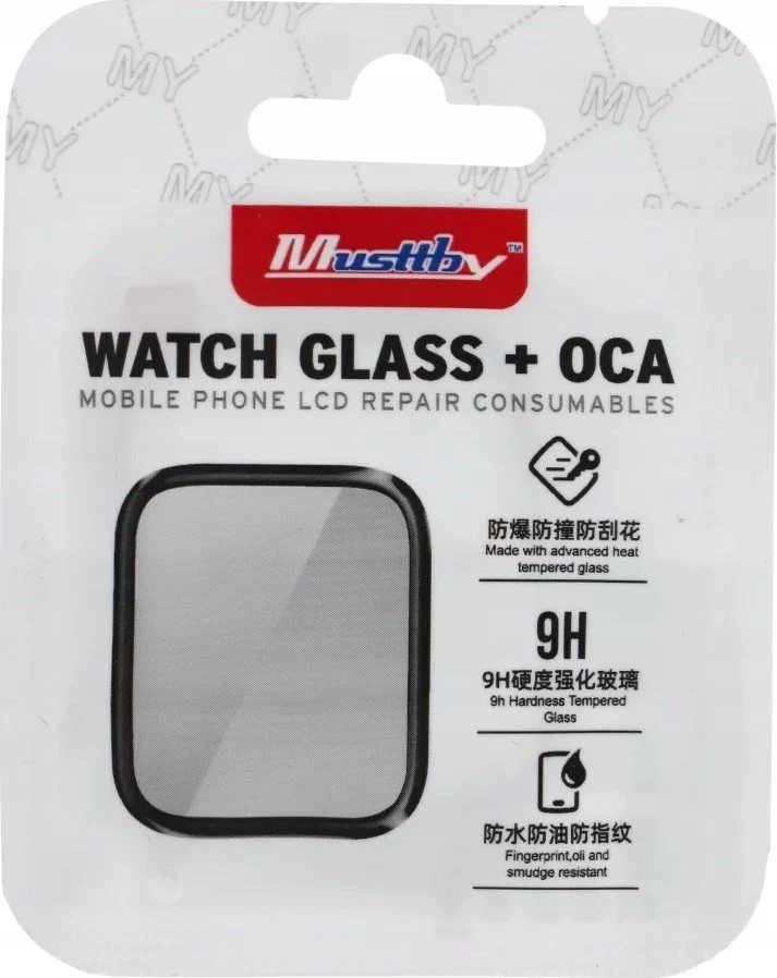 Samsung MUSTTBY Glass + OCA, skirtas APPLE Watch Series 3-38MM