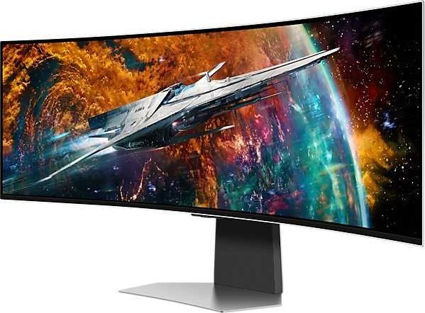 Monitorius - Samsung Odyssey OLED G9 49-Colių Dual QHD 240Hz Lenktas Juodas