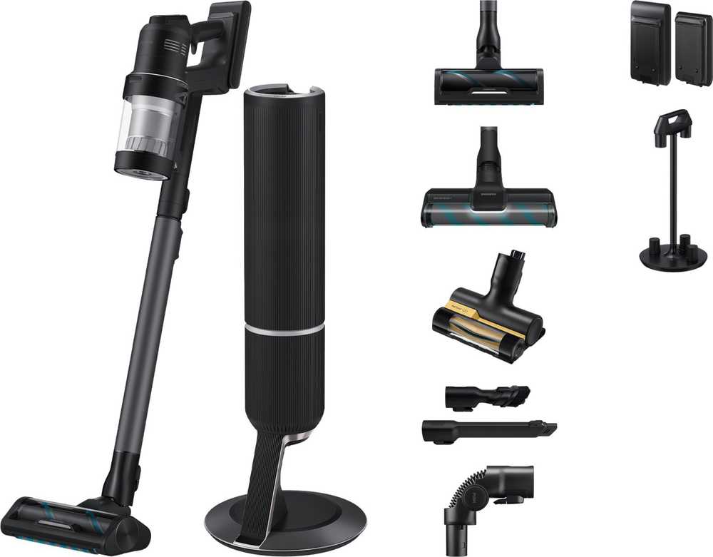Dulkių Siurblys - Samsung VS28C9784QK Be Maišelio, Juodas