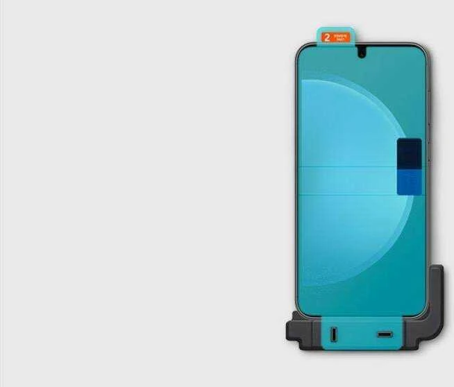 US711CTE ekrano apsauginė plėvelė, skirta Samsung Galaxy S23 FE (2 vnt.)