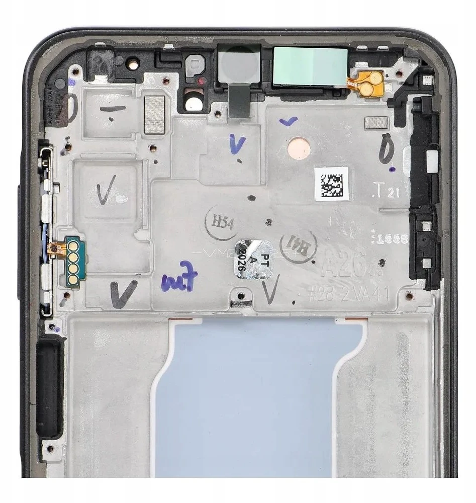 SAMSUNG A26 5G A266B LCD ekranas su integruotu ekranu, juodas, GH82-37049A