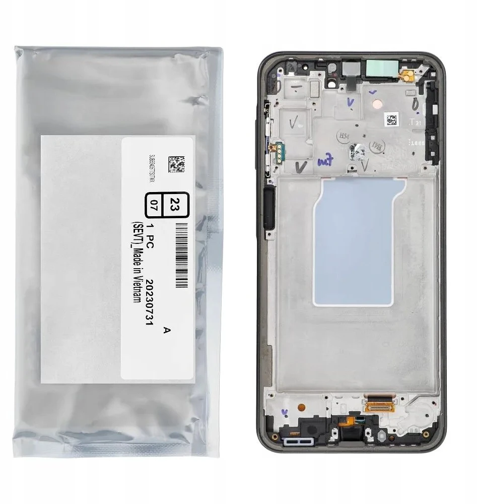 SAMSUNG A26 5G A266B LCD ekranas su integruotu ekranu, juodas, GH82-37049A