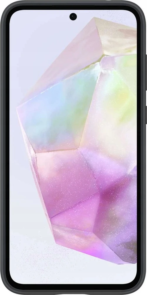 Dėklas PA356TBEGWW Silicone case for Samsung Galaxy A35 Juodas (Juodas)