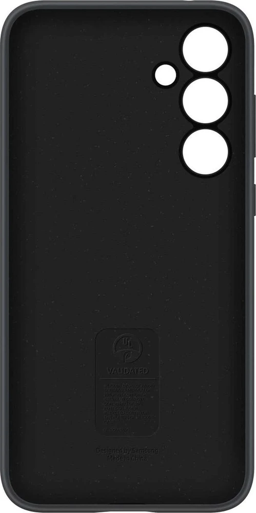 Dėklas PA356TBEGWW Silicone case for Samsung Galaxy A35 Juodas (Juodas)