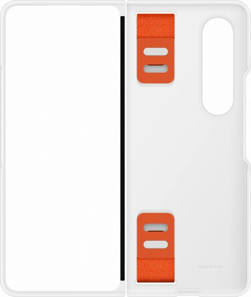Dėklas GF936TWE silikoninis rankenos dangtelis, skirtas Samsung Galaxy Fold 4, Baltas (Baltas)