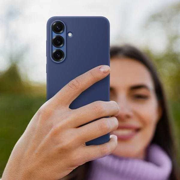PS936CNEGWW Silikoninis dėklas Samsung Galaxy S25 Plus, Mėlyna