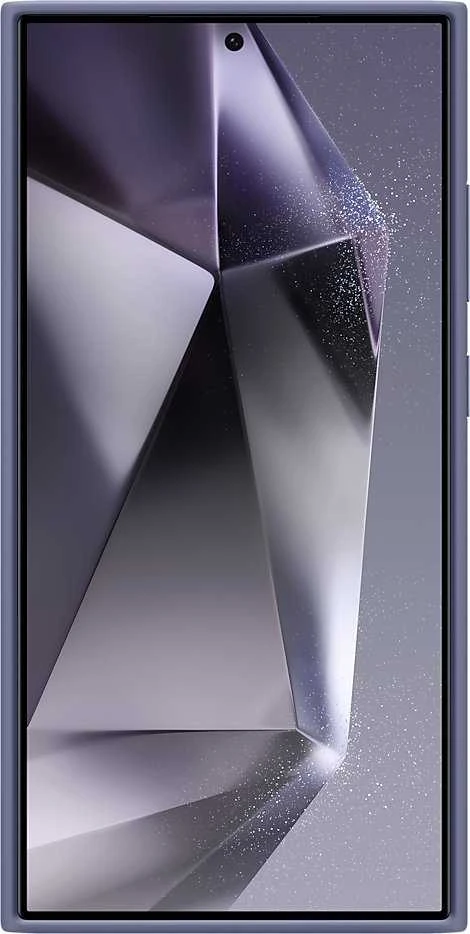 Dėklas „Samsung Galaxy S24 Ultra“ silikoninis dangtelis, violetinis