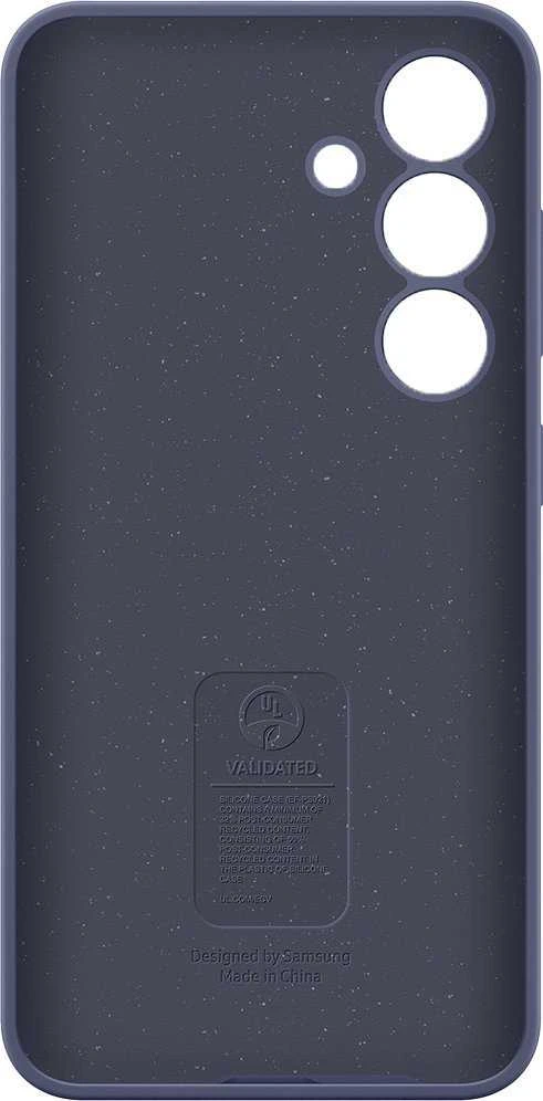 Dėklas „Samsung Galaxy S24“ silikoninis dangtelis, violetinis