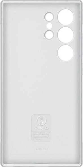 Dėklas „Samsung Galaxy S24 Ultra Shield“ dangtelis šviesiai pilkas