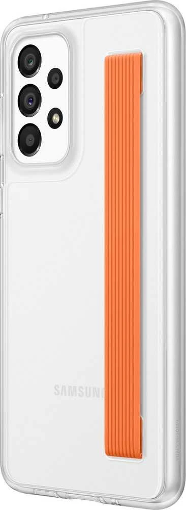 XA336CTE Slim Strap Cover dėklas, skirtas Samsung Galaxy A33 5G, skaidrus (skaidrus)