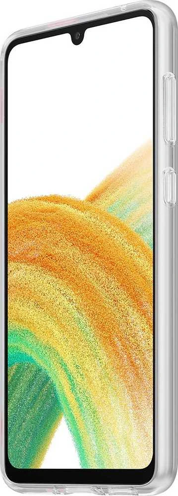 XA336CTE Slim Strap Cover dėklas, skirtas Samsung Galaxy A33 5G, skaidrus (skaidrus)