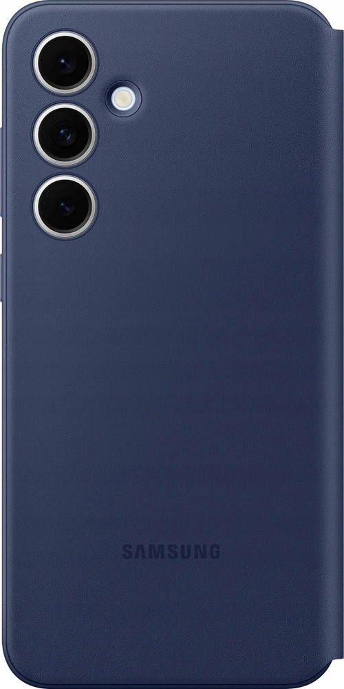 Telefono dėklas Samsung Galaxy S24 FE Smart View, mėlynas