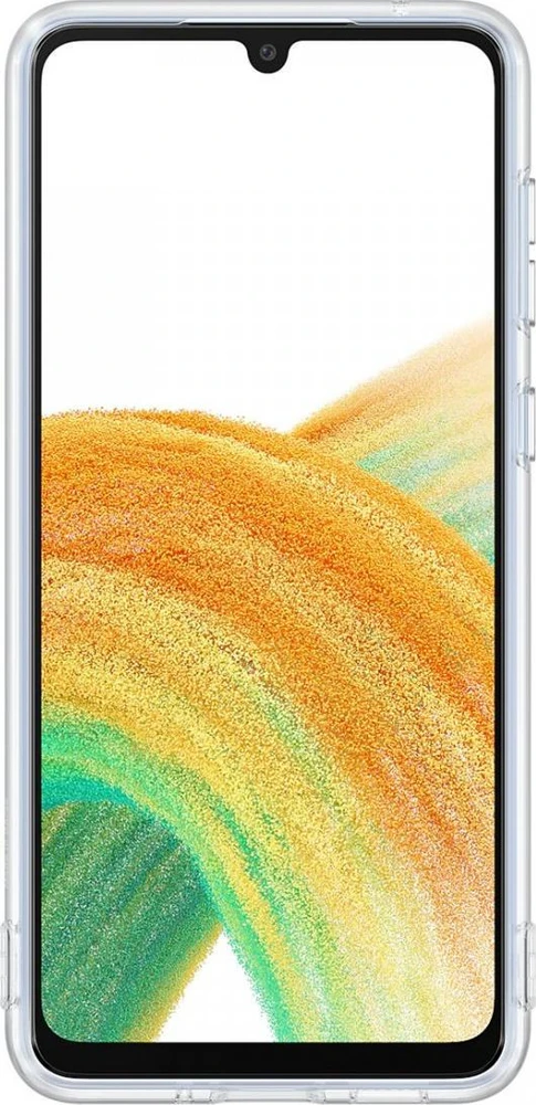Dėklas QA336TTE minkštas skaidrus dangtelis, skirtas Samsung Galaxy A33 (5G) skaidrus (skaidrus)