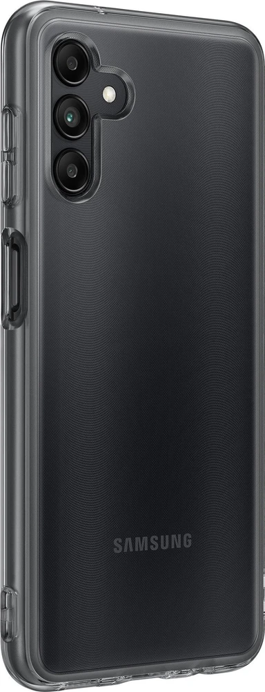 Dėklas Samsung Galaxy A04s Soft Clear Cover Juodas